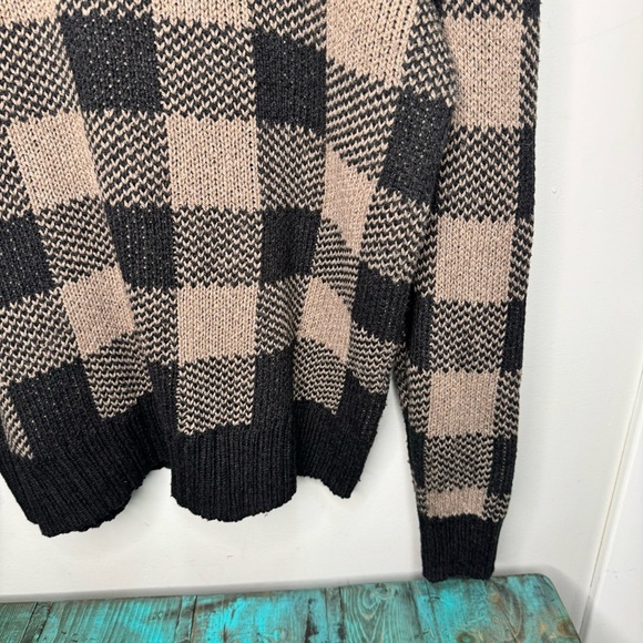 Smartwool Cozy Lodge Buff Check Sweater Size Medium - Picture 11 of 16
